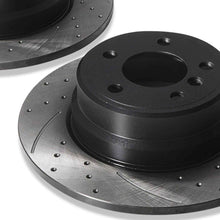 Dischi Freno Posteriori Forati e Scanalati 324mm BMW X5 E53 00-06 - foto 9