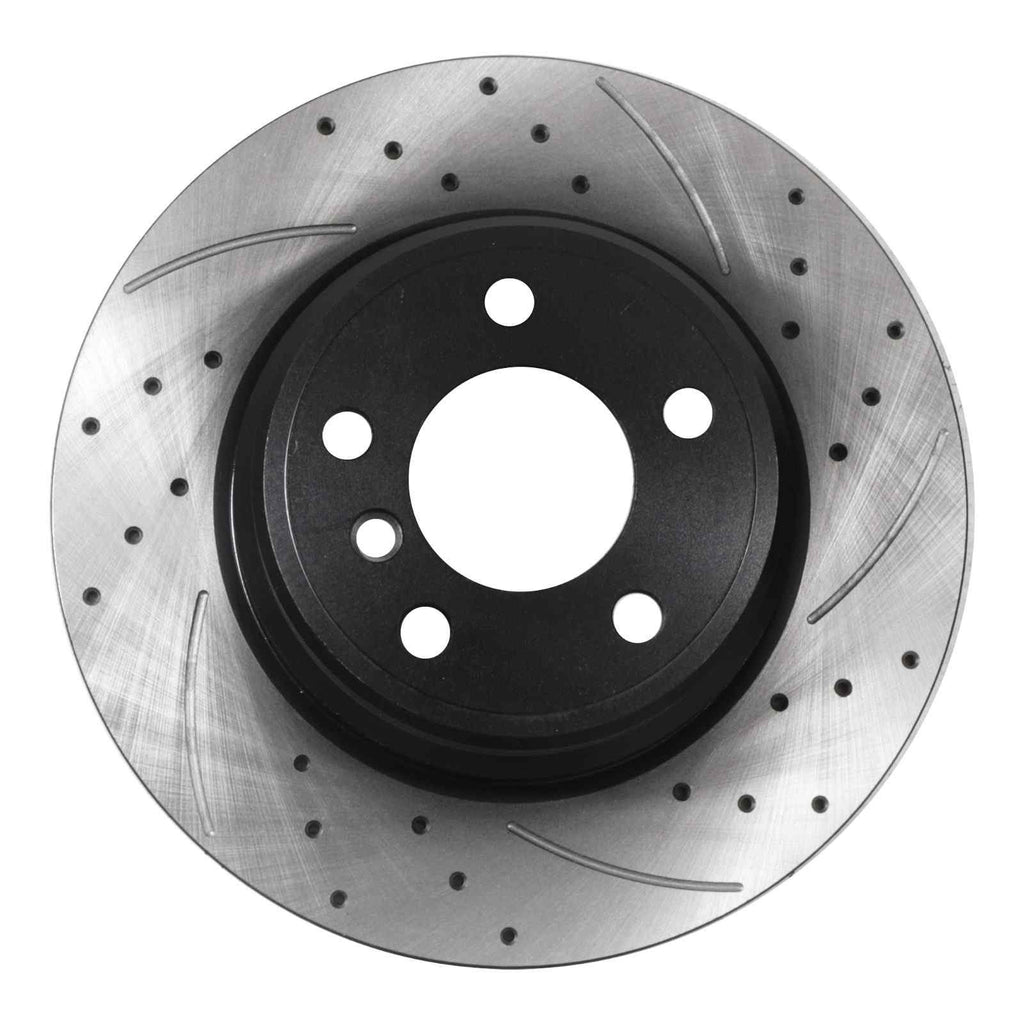 Dischi Freno Posteriori Forati e Scanalati 324mm BMW X5 E53 00-06 - foto 3