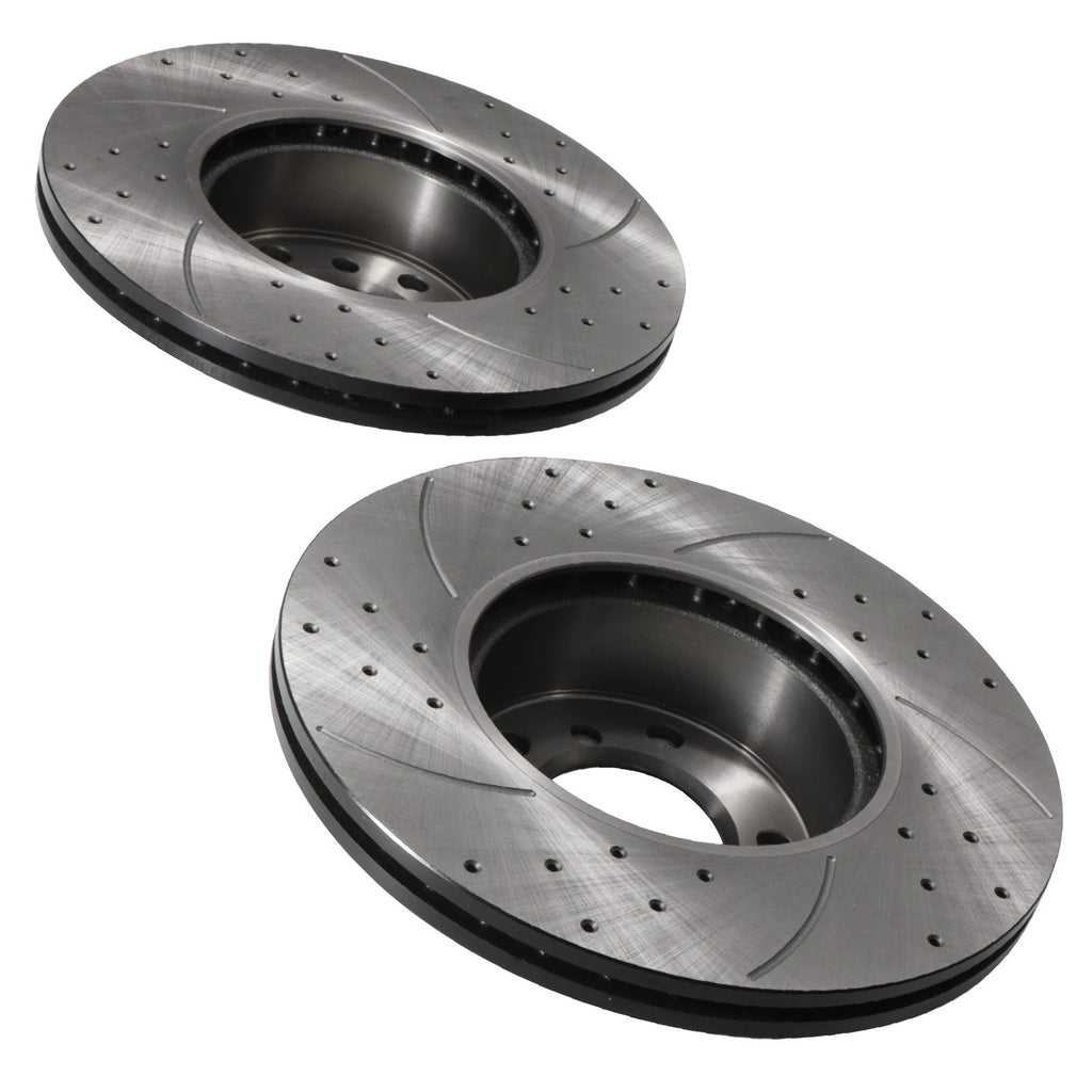 Dischi Freno Anteriori Forati 312mm BMW X1 E84 Serie 2 F22 220I 225I 09+ - foto 5