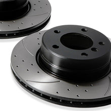 Dischi Freno Anteriori Forati e Scanalati 310mm BMW E60 520I 525I 525D Berlina 03-10 - foto 9