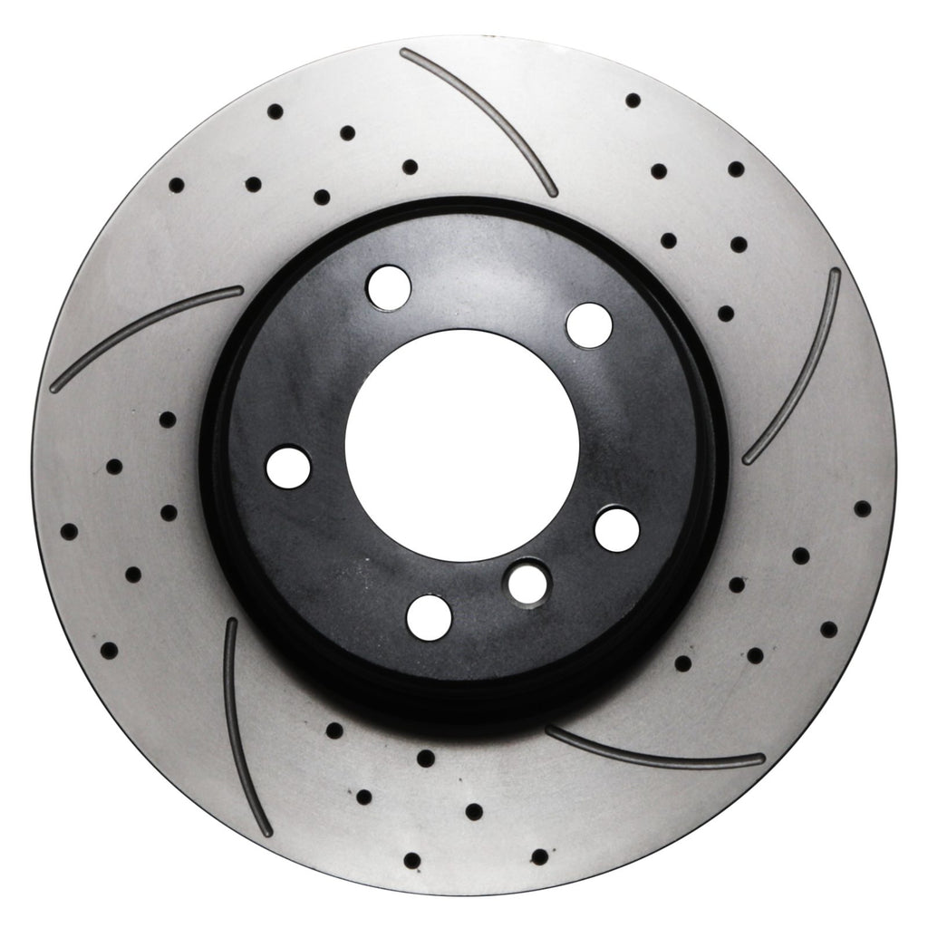 Dischi Freno Anteriori Forati e Scanalati 310mm BMW E60 520I 525I 525D Berlina 03-10 - foto 4