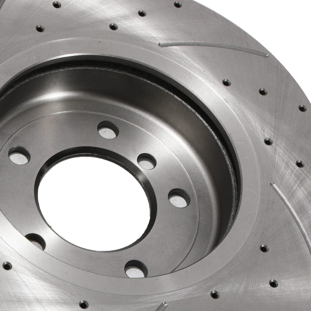 Dischi Freno Anteriori Forati 325mm BMW Z4 2.5SI 3.0SI Roadster Coupe 05+ - foto 8