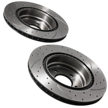 Dischi Freno Posteriori Forati, Scanalati e Ventilati 336mm BMW Serie 3 E90 E92 04-13 - foto 7