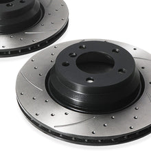 Dischi Freno Anteriori Forati e Scanalati 330mm BMW X1 xDrive 23D 25I 28I 09-15 - foto 4