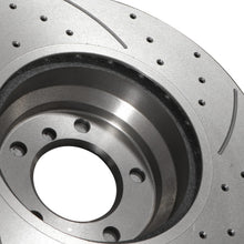 Dischi Freno Anteriori Forati e Scanalati 330mm BMW X1 xDrive 23D 25I 28I 09-15 - foto 8
