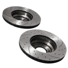 Dischi Freno Anteriori Forati e Scanalati 330mm BMW E87 E88 123D Coupe 130I - foto 7