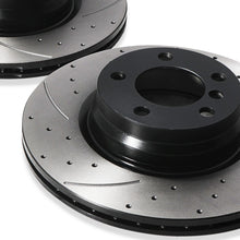 Dischi Freno Anteriori Forati e Scanalati 330mm BMW Serie 3 F30 325D 328I 330D 11-19 - foto 5