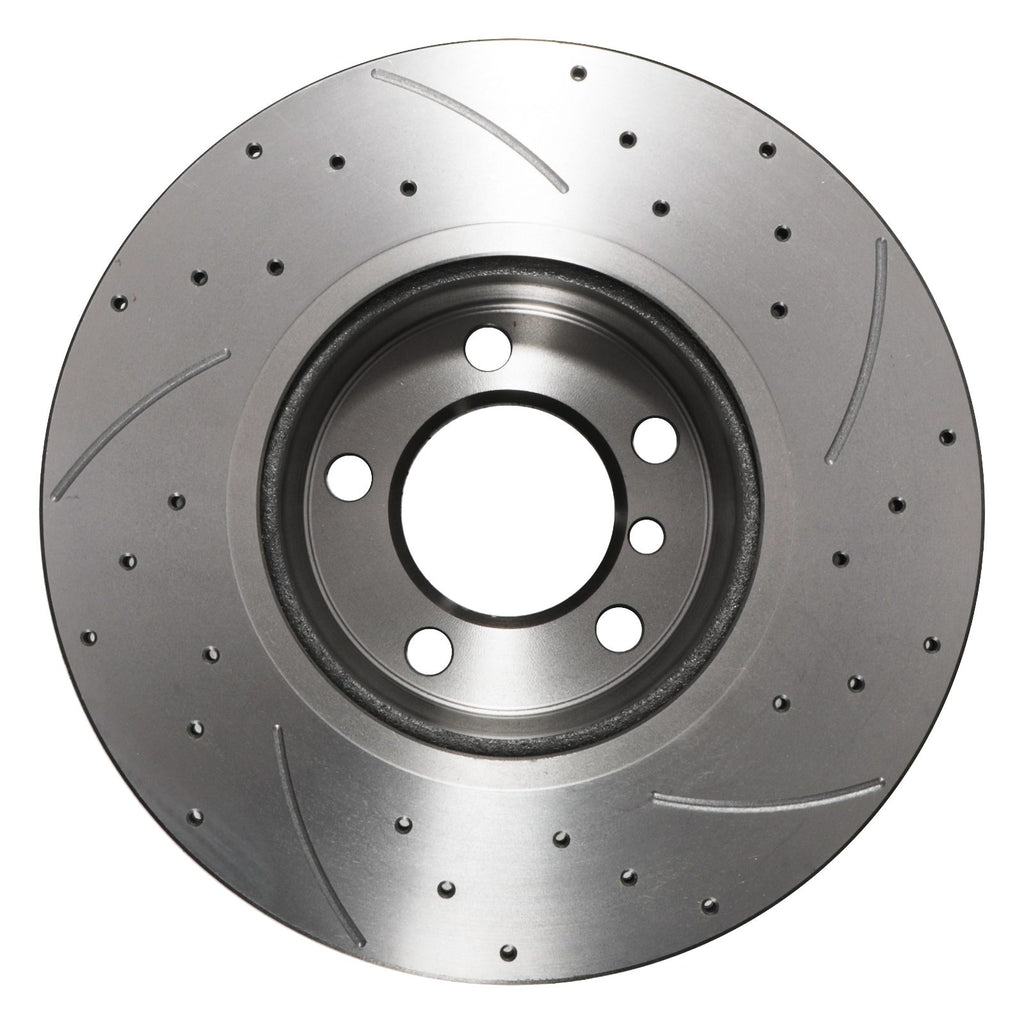 Dischi Freno Anteriori Forati e Scanalati 330mm BMW Serie 2 3 4 228 325D 430D 11-20 - foto 6