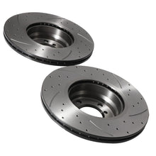 Dischi Freno Anteriori Forati e Scanalati 330mm BMW Serie 3 F30 325D 328I 330D 11-19 - foto 8