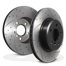 Dischi Freno Anteriori Forati e Scanalati 330mm BMW Serie 5 F10 F11 09-17