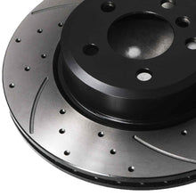 Dischi Freno Anteriori Forati e Scanalati 330mm BMW Serie 5 F10 F11 09-17 - foto 8