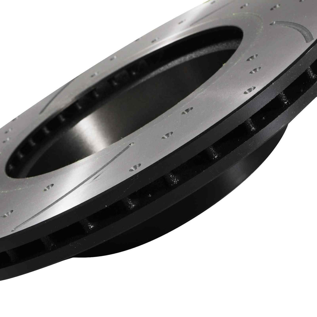 Dischi Freno Anteriori Forati e Scanalati 330mm BMW Serie 5 F10 F11 09-17 - foto 10