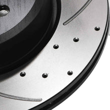 Dischi Freno Anteriori Forati e Scanalati 330mm BMW Serie 5 F10 F11 09-17 - foto 6