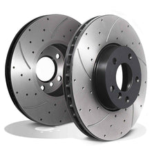 Dischi Freno Anteriori Forati e Scanalati 332mm BMW X5 E53 00-06