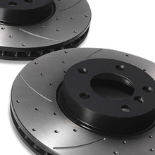 Dischi Freno Anteriori Forati e Scanalati 332mm BMW X5 E53 00-06 - foto 5