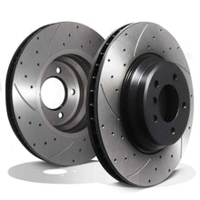 Dischi Freno Anteriori Forati e Scanalati 348mm BMW Serie 3 E90 E91 E92 E93 330 335 06+