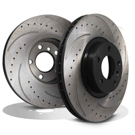 Dischi Freno Anteriori Forati e Scanalati 348mm BMW X5 E70 07-13