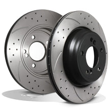 Dischi Freno Posteriori Forati e Scanalati 326mm BMW Serie 3 E46 M3 3.2 00-06
