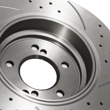 Dischi Freno Posteriori Forati e Scanalati 326mm BMW Serie 3 E46 M3 3.2 00-06 - foto 6