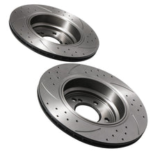 Dischi Freno Posteriori Forati e Scanalati 326mm BMW Serie 3 E46 M3 3.2 00-06 - foto 7