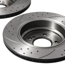 Dischi Freno Posteriori Forati e Scanalati 326mm BMW Serie 3 E46 M3 3.2 00-06 - foto 8