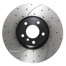 Dischi Freno Anteriori Forati e Scanalati 348mm BMW Serie 5 F10 F11 535I 550I M550D - foto 4