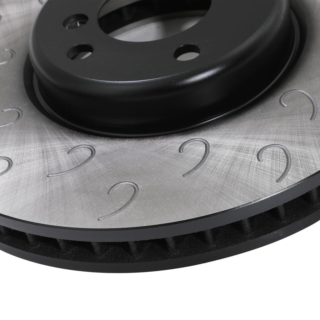 Dischi Freno Anteriori Ondulati 348mm BMW Serie 5 6 7 F10 F11 F13 10-18 - foto 5