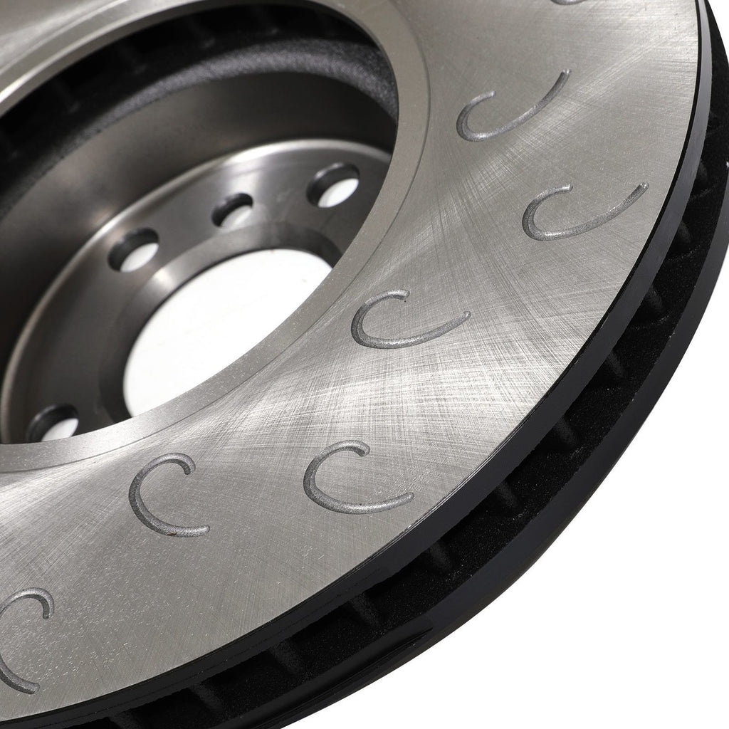 Dischi Freno Anteriori Ondulati 348mm BMW Serie 5 6 7 F10 F11 F13 10-18 - foto 8