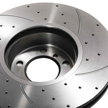 Dischi Freno Anteriori Forati e Scanalati 345mm BMW Serie 4 F32 F33 435i 440i 2013-2020 - foto 7