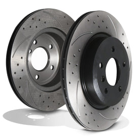 Dischi Freno Posteriori Forati e Scanalati 324mm BMW Z4 E89 35I 35IS Roadster 09-16