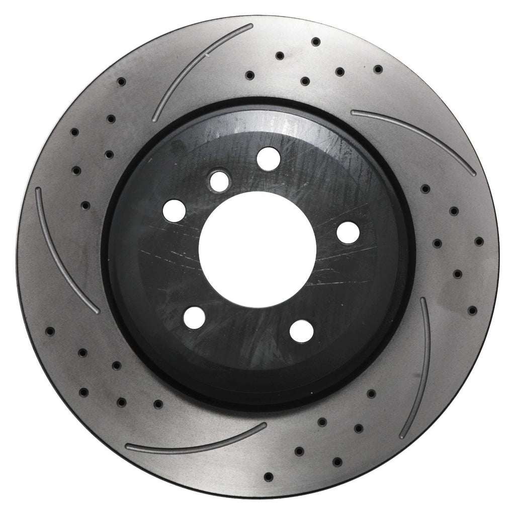 Dischi Freno Posteriori Forati e Scanalati 324mm BMW Z4 Roadster E89 35I sDrive 09-16 - foto 4