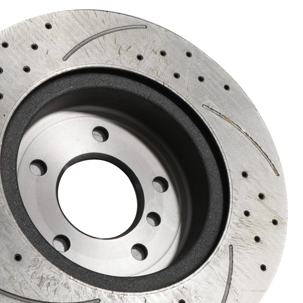 Dischi Freno Posteriori Forati e Scanalati 324mm BMW Z4 Roadster E89 35I sDrive 09-16 - foto 5