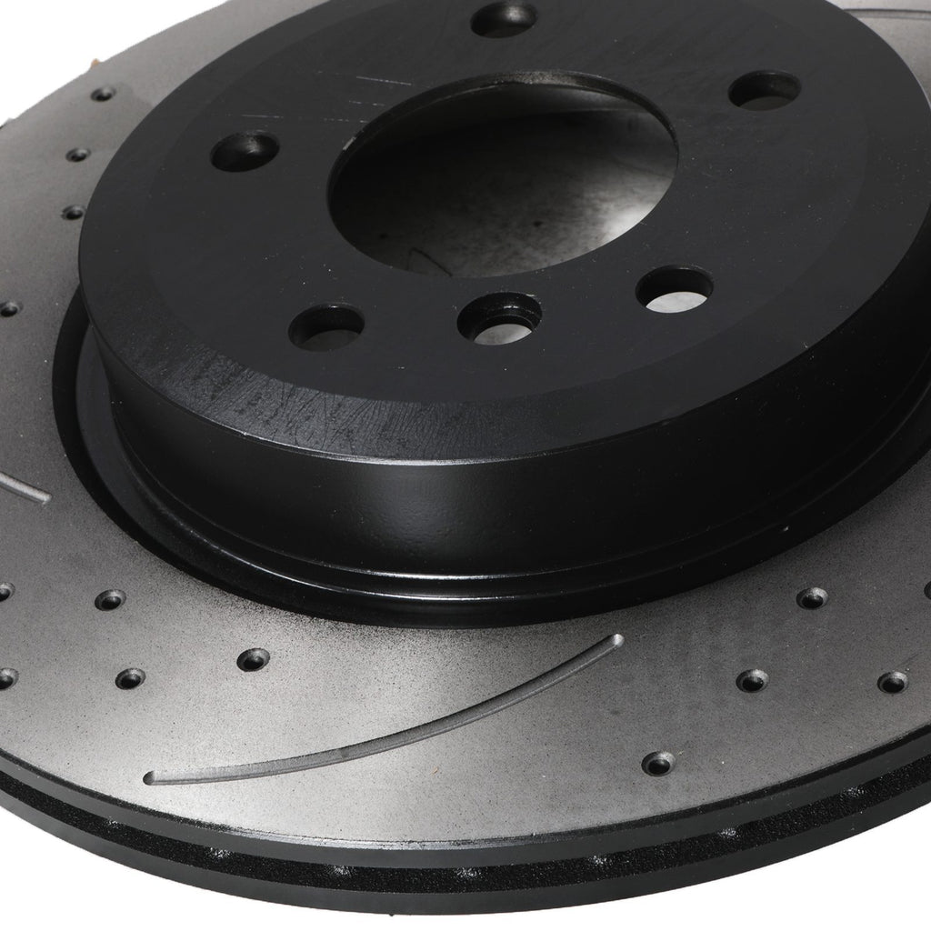 Dischi Freno Posteriori Forati e Scanalati 324mm BMW Z4 Roadster E89 35I sDrive 09-16 - foto 6