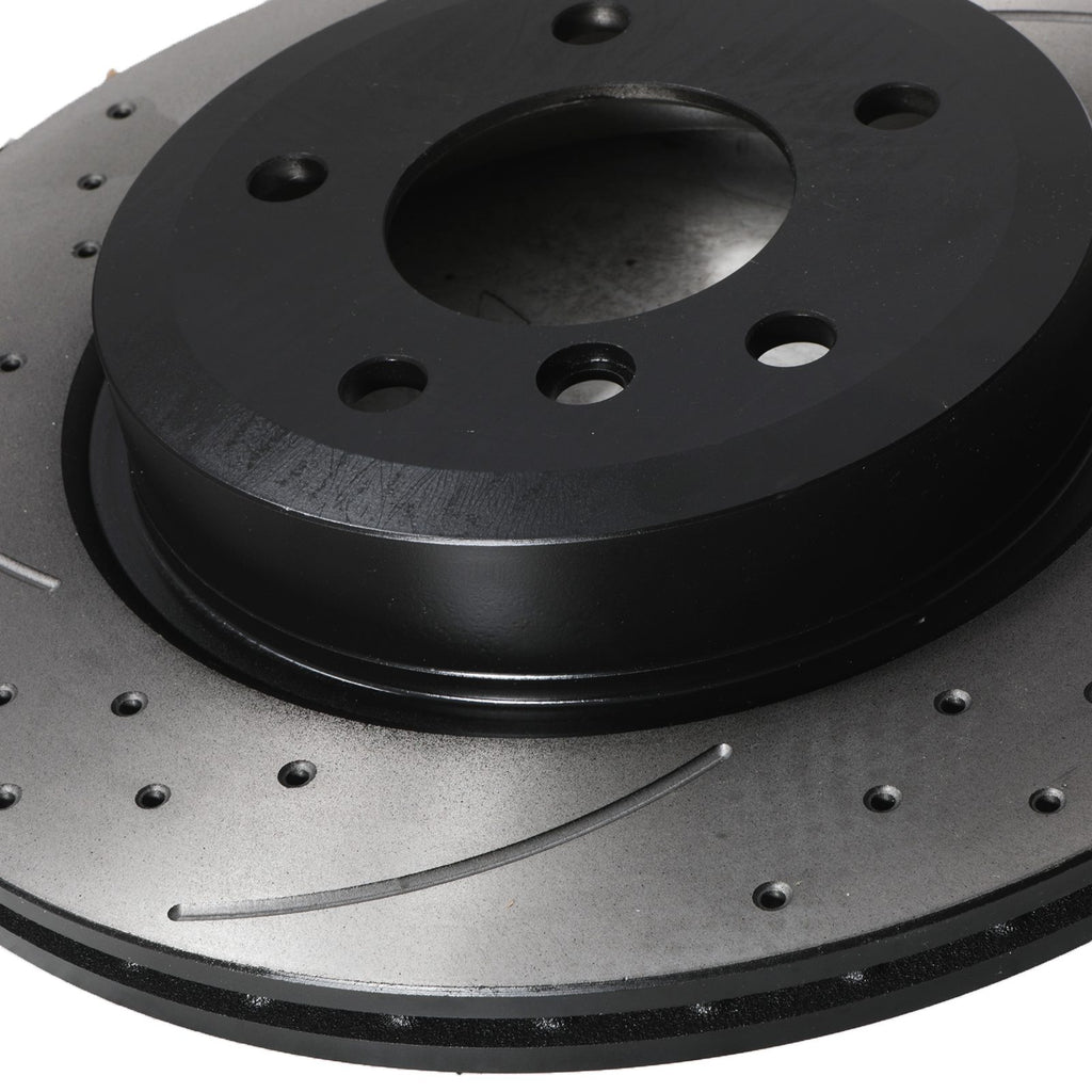 Dischi Freno Posteriori Forati e Scanalati 324mm BMW Z4 E89 35I 35IS Roadster 09-16 - foto 6