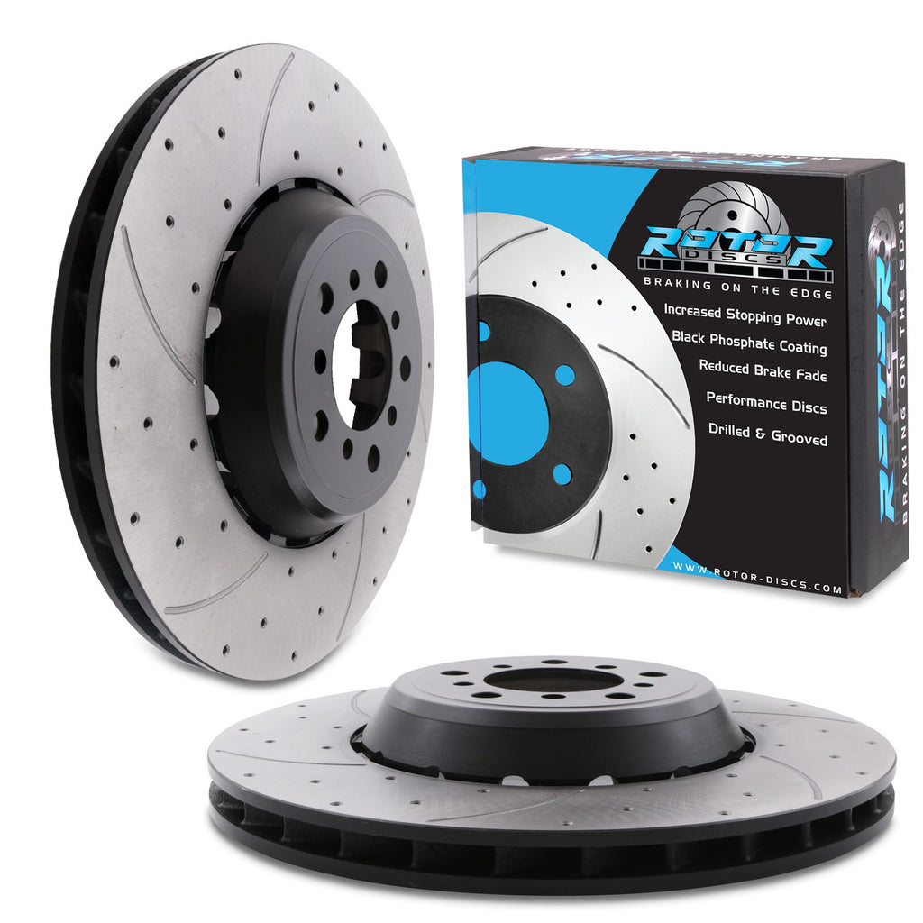 Dischi Freno Anteriori Forati e Scanalati 380mm BMW F22 F87 M2 / Competition 16-21