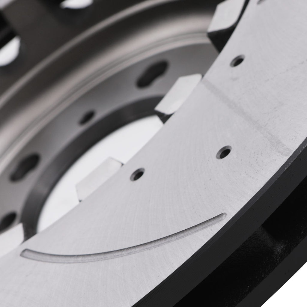 Dischi Freno Anteriori Forati e Scanalati 380mm BMW F22 F87 M2 / Competition 16-21 - foto 6