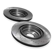 Dischi Freno Posteriori Forati, Scanalati e Ventilati 370mm BMW F80 M3 14-18 - foto 10