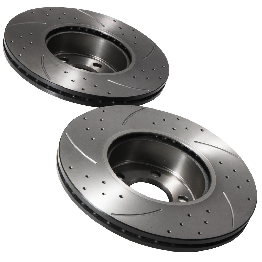 Dischi Freno Anteriori Forati e Scanalati 307mm BMW G20 G21 330 Touring 19+ - foto 10