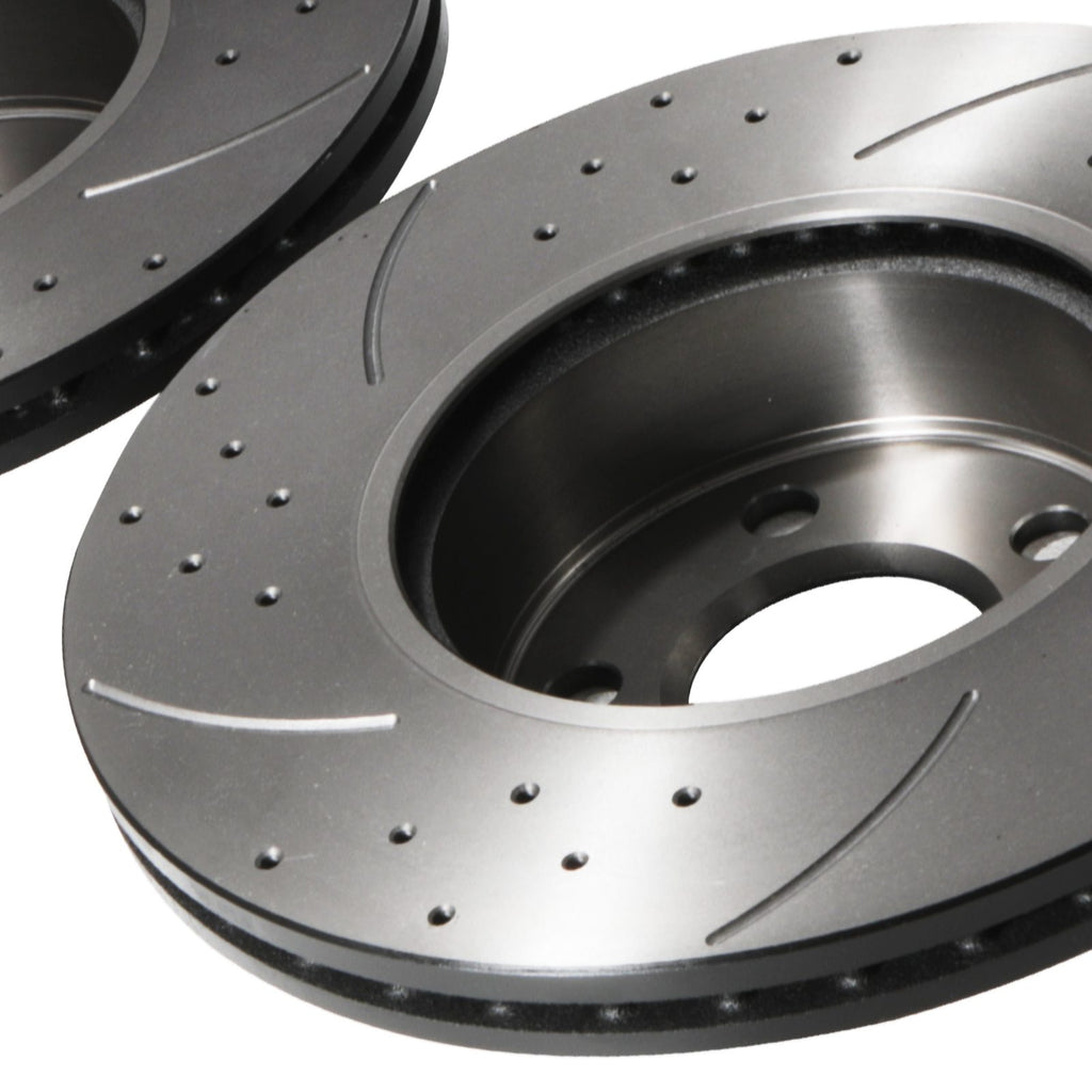 Dischi Freno Anteriori Forati e Scanalati 307mm BMW G20 320D 320I 2.0T 2019+ - foto 6