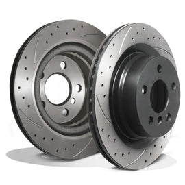 Dischi Freno Posteriori Forati, Scanalati e Ventilati 300mm BMW G20 320D 320I 2.0T 2019+