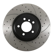 Dischi Freno Anteriori Forati e Scanalati 370mm BMW Serie 4 F32 F33 435I xDrive 13-16 - foto 4