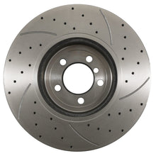 Dischi Freno Anteriori Forati e Scanalati 370mm BMW Serie 4 F32 F33 435I xDrive 13-16 - foto 5