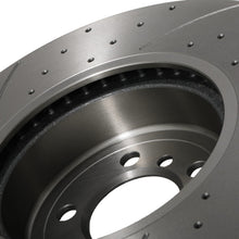Dischi Freno Anteriori Forati e Scanalati 370mm BMW Serie 4 F32 F33 435I xDrive 13-16 - foto 9