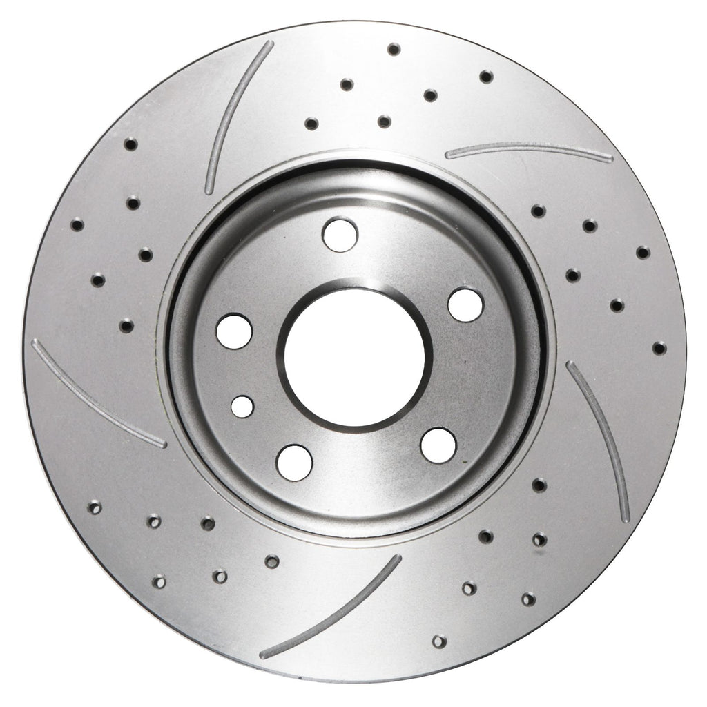 Dischi Freno Anteriori Forati e Scanalati 275mm Opel Astra J 1.3 1.7 2.0 CDTI - foto 10