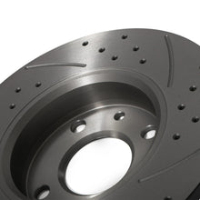 Dischi Freno Posteriori Forati e Scanalati 240mm Ford Ka MK2 B420 1.2 1.3 TDCI 09-16 - foto 10