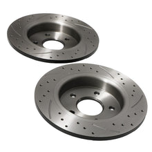 Dischi Freno Posteriori Forati e Scanalati 271mm Ford Focus MK3 1.0 Ecoboost 10-18 - foto 7