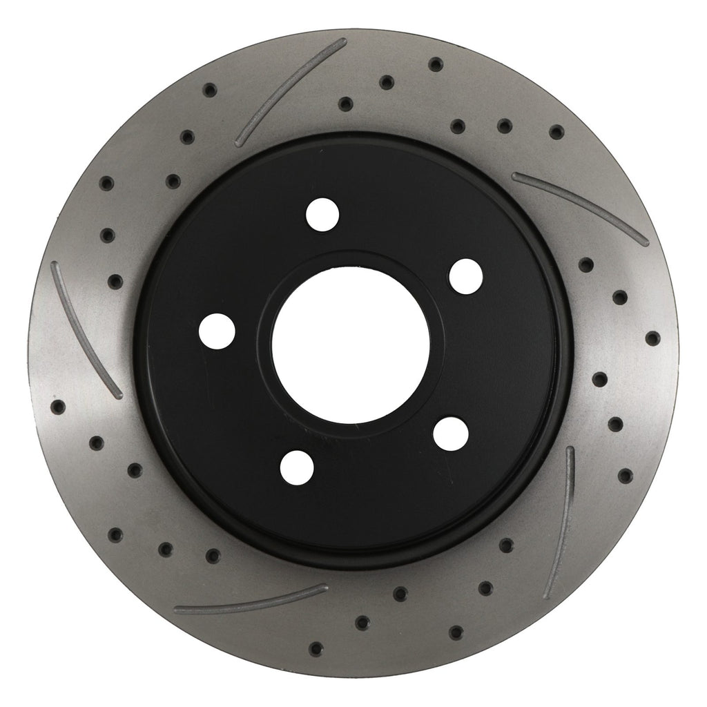 Dischi Freno Posteriori Forati e Scanalati 271mm Ford Focus MK3 1.0 Ecoboost 10-18 - foto 4