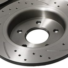 Dischi Freno Posteriori Forati e Scanalati 271mm Ford Focus MK3 1.6 2.0 ST Ecoboost 10-18 - foto 9
