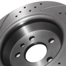 Dischi Freno Posteriori Forati e Baffati 302mm Range Rover Evoque L538 11-19 - foto 8