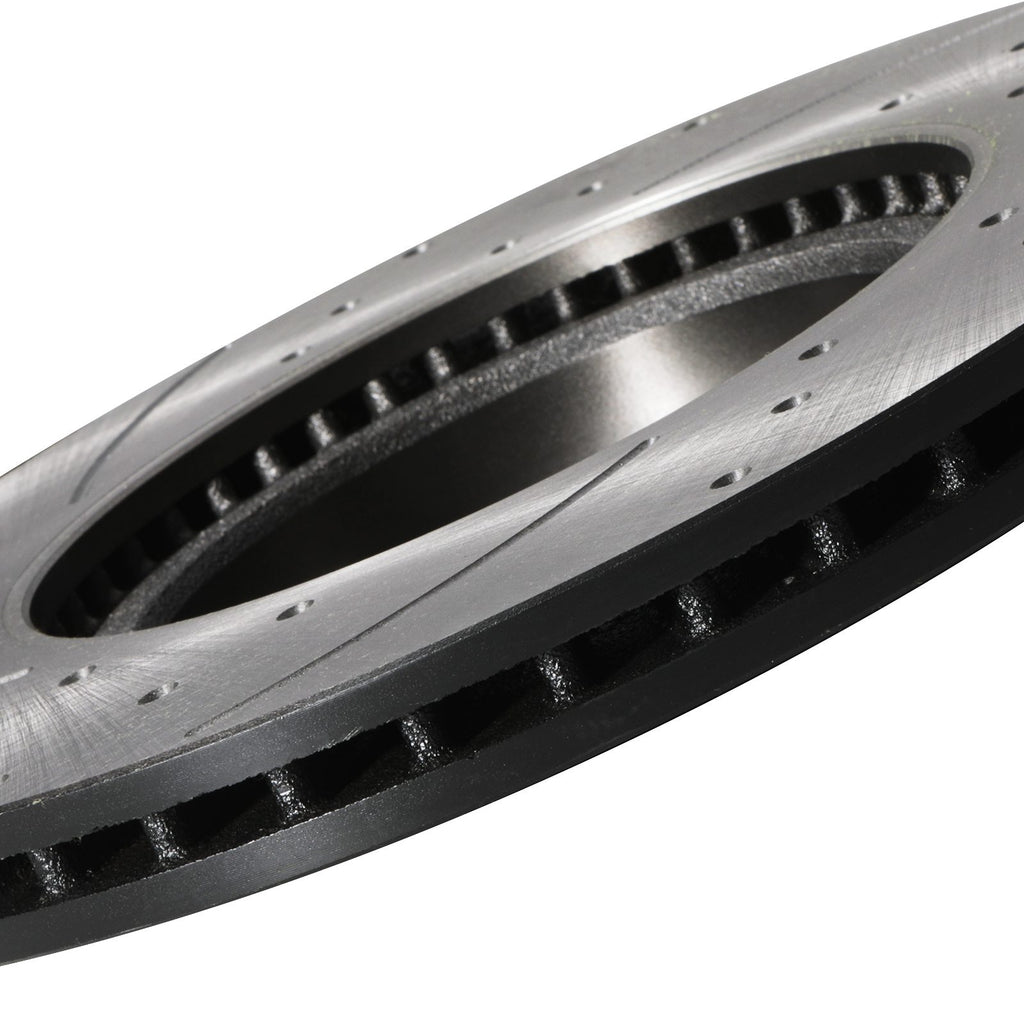 Dischi Freno Anteriori Forati e Scanalati 320mm Ford Transit Connect 1.5 1.6 2013+ - foto 5